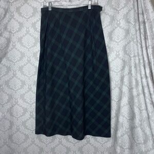Vintage Preppy Maxi Skirt 12